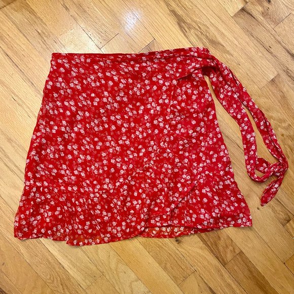 Abercrombie Floral Skirt (S) - Picture 1 of 4